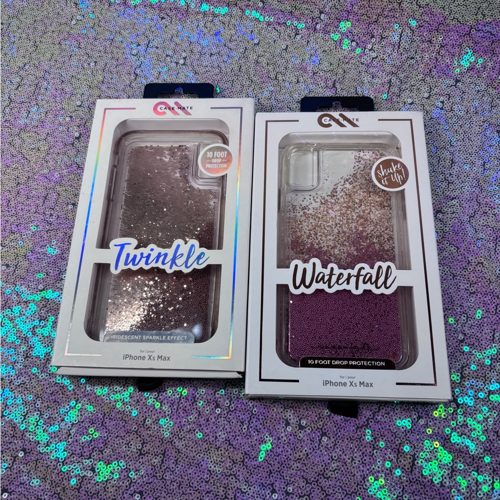 IPHONE XSMAX Cases Twinkle & Waterfall
